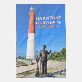 Barnegat Vuurtoren, New Jersey Theedoek