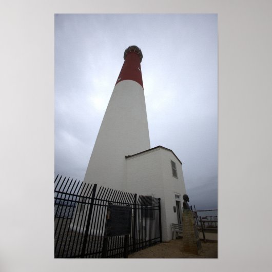 Barnegate Light Lighthouse Photo Poster (Voorkant)