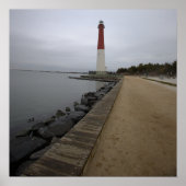 Barnegate Light Lighthouse Photo Poster (Voorkant)