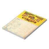  Barnes en Bailey Circus Notitieblok (Linkerzijde)