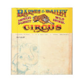  Barnes en Bailey Circus Notitieblok (Voorkant)