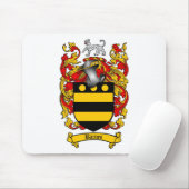 BARNES FAMILY CREST - BARNES COAT WAPENS MUISMAT (Met muis)