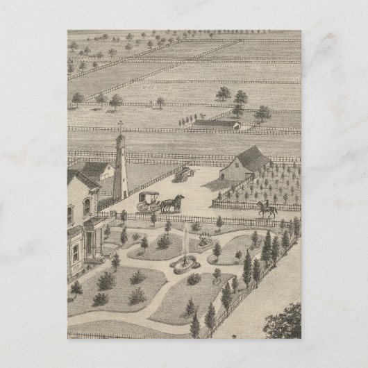 Barnes res, Woodland Briefkaart (Voorkant)