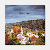 Barnet, Vermont, herfst in New England Magneet (Voorkant)