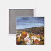 Barnet, Vermont, kleuren van de herfst Magneet (Voorkant / Achterkant)