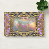 Barnetcue Dubuios Cool Baroque Monogram Post-it® Notes (Kantoor)