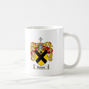 BARNETT FAMILIE CREST - BARNETT COAT VAN WAPENS KOFFIEMOK