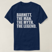 BarnettBarnett Achternaam Barnett T-shirt (Design voorkant)