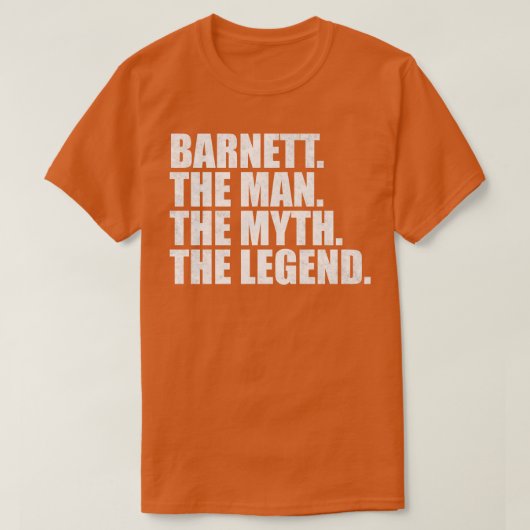 BarnettBarnett Achternaam Barnett T-shirt (Design voorkant)