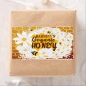 Barnett's Organic Honey Jars Etiket (Insitu)