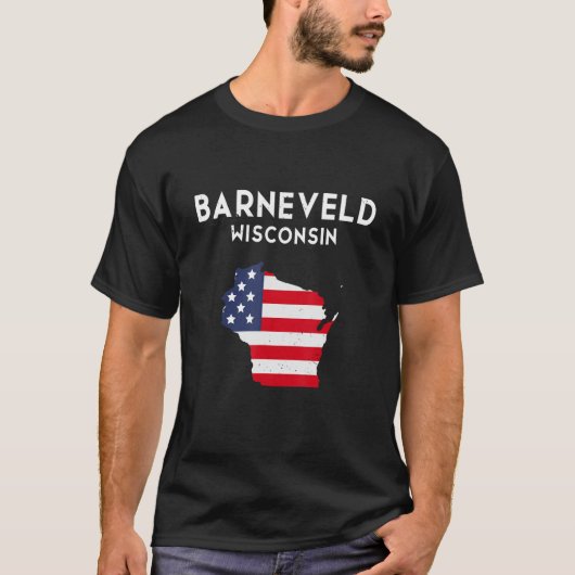 Barneveld Wisconsin USA T-shirt (Voorkant)