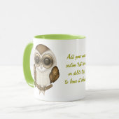 Barney De Barn Owl Mok (Voorkant links)