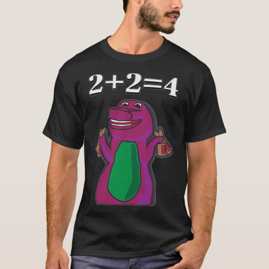 Barney De Drink T-shirt (Voorkant)