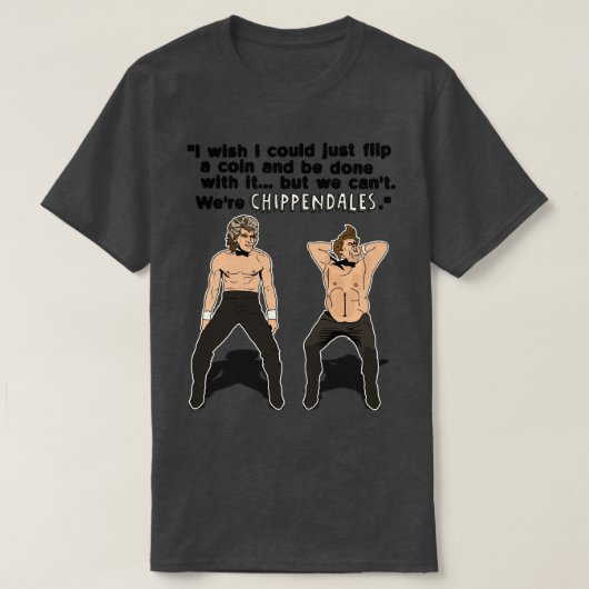 Barney en Adrian Audition T-shirt (Design voorkant)