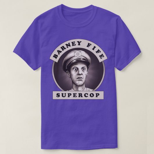 Barney Fife Supercop T-shirt (Design voorkant)