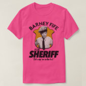Barney Fife voor Sheriff T-shirt (Design voorkant)