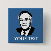 Barney Frank Vierkante Button 5,1 Cm (Voorkant)