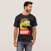 Barney Gumble Burp Gate Cartoon Remi Designs frien T-shirt (Voorkant volledig)