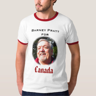 Barney Pratt voor Canada T-shirt