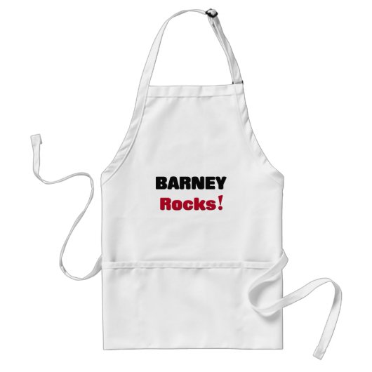 Barney Rocks Standaard Schort (Voorkant)
