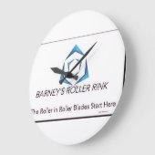 Barney Roller Rink Muur Klok (Hoek)