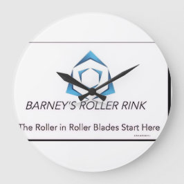 Barney Roller Rink Muur Klok