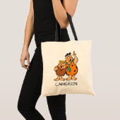 Barney Rubble and Fred Flintstone Tote Bag (Voorkant (product))