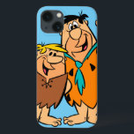 Barney Rubble en Fred Flintstone Case-Mate iPhone Case<br><div class="desc">Flintstenen | Bekijk de prehistorische bros Barney Rubble en Fred Flintstone die samen staan.</div>