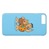 Barney Rubble en Fred Flintstone Case-Mate iPhone Case (Achterkant (Horizontaal))
