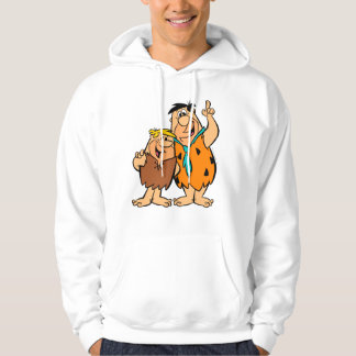 Barney Rubble en Fred Flintstone Hoodie