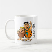 Barney Rubble en Fred Flintstone Koffiemok (Links)