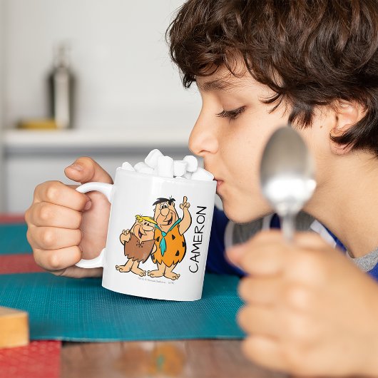 Barney Rubble en Fred Flintstone Koffiemok