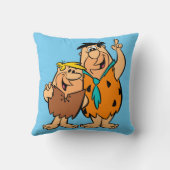 Barney Rubble en Fred Flintstone Kussen (Achterkant)