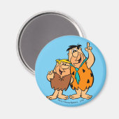 Barney Rubble en Fred Flintstone Magneet (Voorkant / Achterkant)