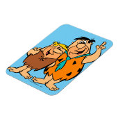 Barney Rubble en Fred Flintstone Magneet (Linkerzijde)