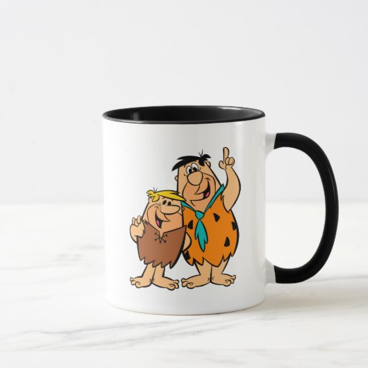 Barney Rubble en Fred Flintstone Mok (Rechts)