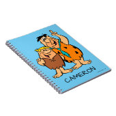 Barney Rubble en Fred Flintstone Notitieboek (Rechterzijde)