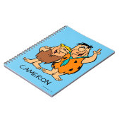 Barney Rubble en Fred Flintstone Notitieboek (Linkerzijde)