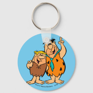 Barney Rubble en Fred Flintstone Sleutelhanger