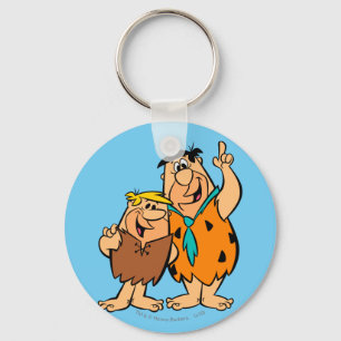 Barney Rubble en Fred Flintstone Sleutelhanger