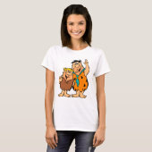 Barney Rubble en Fred Flintstone T-shirt (Voorkant volledig)