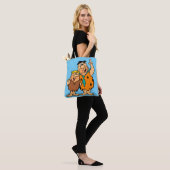 Barney Rubble en Fred Flintstone Tote Bag (Op model)