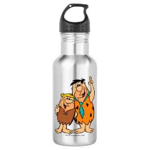 Barney Rubble en Fred Flintstone Waterfles