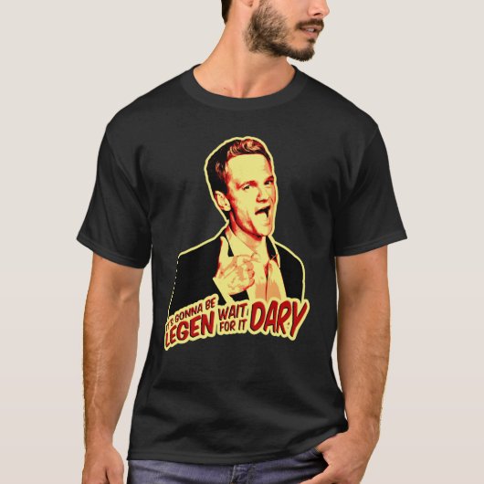 Barney Stinson Essential T-shirt (Voorkant)