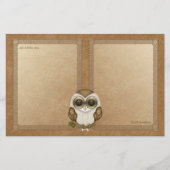 Barney The Barn Owl notebook Briefpapier (Voorkant)