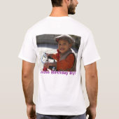 Barneycrop, ik ben geen Barney T-shirt (Achterkant)