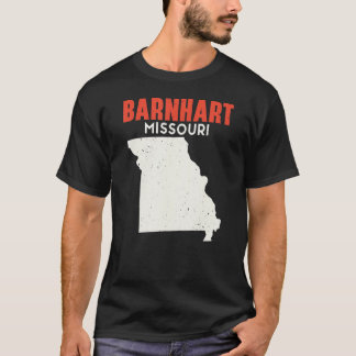 Barnhart Missouri USA State America Travel Missour T-shirt