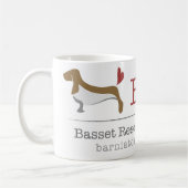 BaRNI - Basset Rescue Network Inc Coffee-Mok Koffiemok (Links)