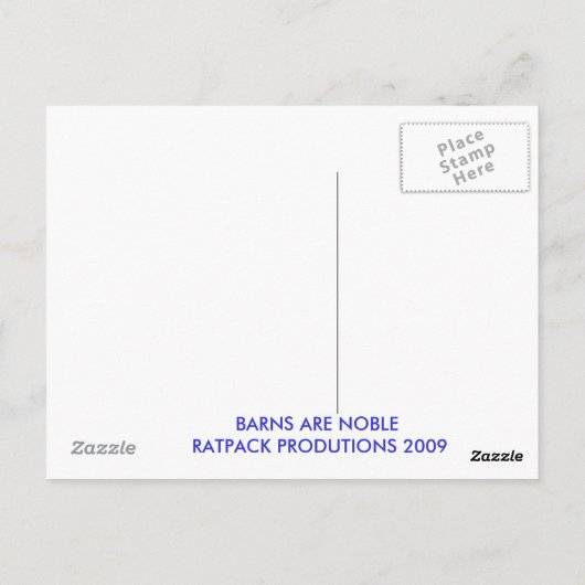 BARNS BRIEFKAART (Achterkant)