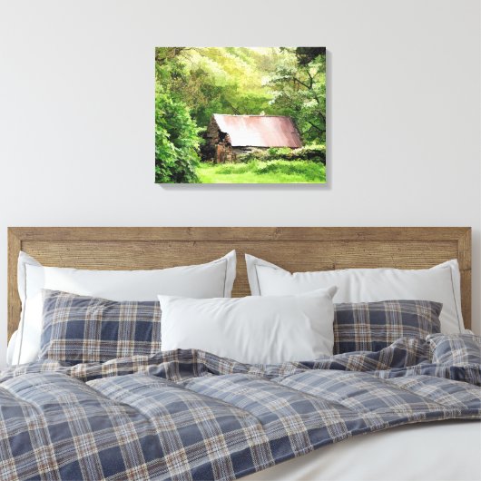 BARNS CANVAS AFDRUK (Insitu (Slaapkamer))